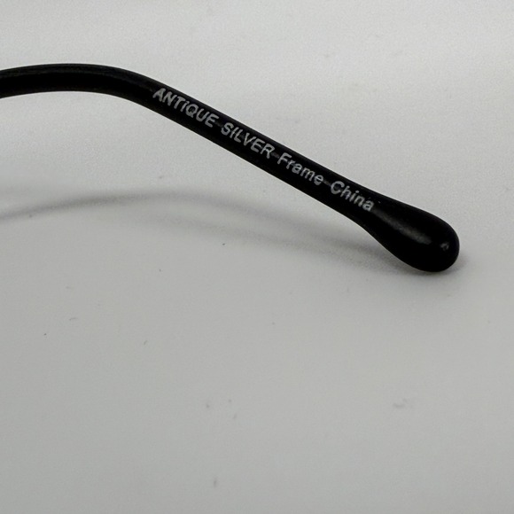 Windsor‎ Eyes GR61 Antique Silver Oval Eyeglasses Frames 45-18-130 180  Hinge main image 6